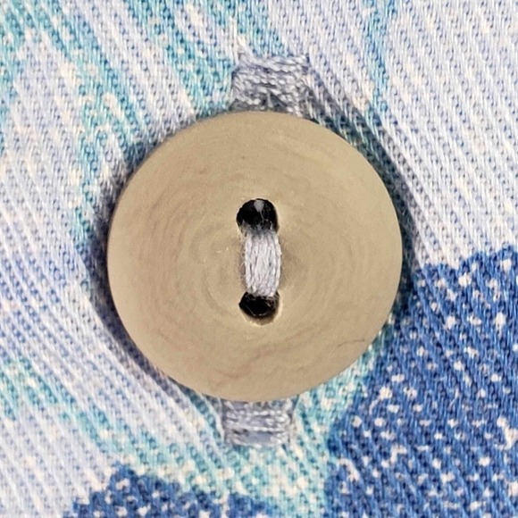 Tommy Bahama Men’s L Shirt Short Sleeve Palm Trees MButton Up Blue Resort Wear - Picture 4 of 10